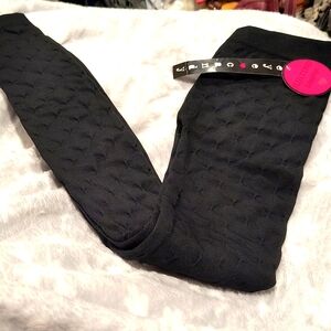 Eye Candy Fleece Lined Puckered Leggings, Small, NWT